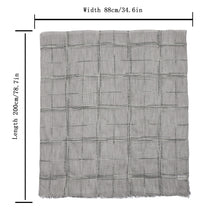 Load image into Gallery viewer, 1041902 WAMSOFT Stylish Chiffon silk Feel Lightweight Polyester Scarf
