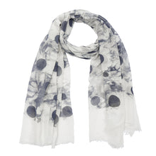 Load image into Gallery viewer, 1097401 WAMSOFT Stylish Cotton-Linen Feel Lightweight Polyester Scarf  White
