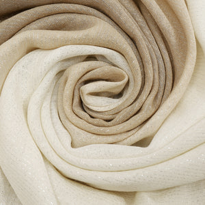 1173-01 WAMSOFT Stylish Cotton-Linen Feel Lightweight Polyester Scarf