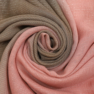 1173-04 WAMSOFT Stylish Cotton-Linen Feel Lightweight Polyester Scarf