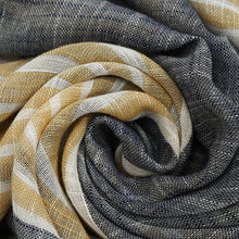 Load image into Gallery viewer, 1185-01 WAMSOFT Stylish Cotton-Linen Feel Lightweight Polyester Scarf
