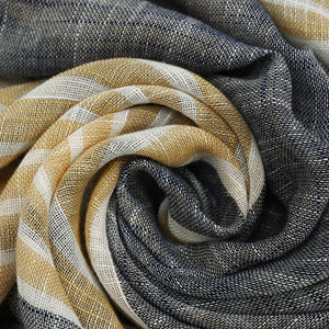 1185-01 WAMSOFT Stylish Cotton-Linen Feel Lightweight Polyester Scarf