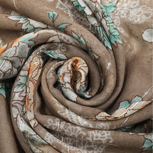 Load image into Gallery viewer, 1198-01 WAMSOFT Stylish Cotton-Linen Feel Lightweight Polyester Scarf
