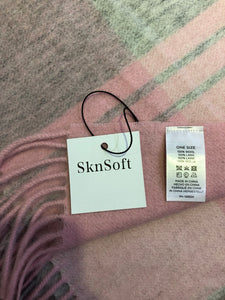 SknSoft Pink Fashion shawl for women, Normal thick Fashion shawl ,Autumn/Winter for women,Head Wrap Beach Cover