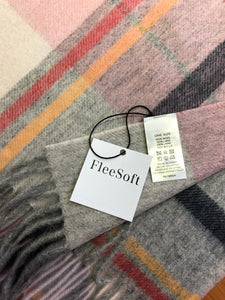 FleeSoft Fashion Shawl for women, Normal thick Fashion  Wrap Shawl,Pink