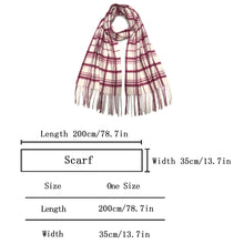 Load image into Gallery viewer, 2275-13  WAMSOFT  Women&#39;s scarves,100% Chunky Wool scarf,shawls,Cold weather Scarf Wholesale,6pcs-pack ,Half-dozen

