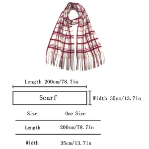 2275-13  WAMSOFT  Women's scarves,100% Chunky Wool scarf,shawls,Cold weather Scarf Wholesale,6pcs-pack ,Half-dozen