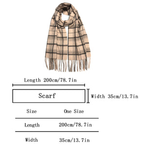 2275-14  WAMSOFT  Women's scarves,100% Chunky Wool scarf,shawls,Cold weather Scarf Wholesale,6pcs-pack ,Half-dozen