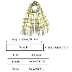 2275-16  WAMSOFT  Women's scarves,100% Chunky Wool scarf,shawls,Cold weather Scarf Wholesale,6pcs-pack ,Half-dozen