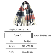 Load image into Gallery viewer, 2275-18  WAMSOFT  Women&#39;s scarves,100% Chunky Wool scarf,shawls,Cold weather Scarf Wholesale,6pcs-pack ,Half-dozen
