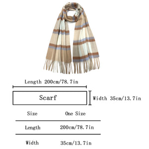 2275-19  WAMSOFT  Women's scarves,100% Chunky Wool scarf,shawls,Cold weather Scarf Wholesale,6pcs-pack ,Half-dozen