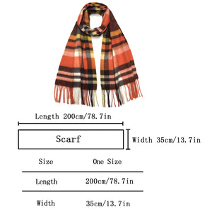 2275-20  WAMSOFT  Women's scarves,100% Chunky Wool scarf,shawls,Cold weather Scarf Wholesale,6pcs-pack ,Half-dozen