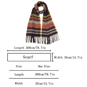 2275-23  WAMSOFT  Women's scarves,100% Chunky Wool scarf,shawls,Cold weather Scarf Wholesale,6pcs-pack ,Half-dozen