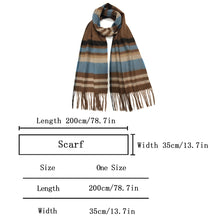 Load image into Gallery viewer, 2275-24  WAMSOFT  Women&#39;s scarves,100% Chunky Wool scarf,shawls,Cold weather Scarf Wholesale,6pcs-pack ,Half-dozen
