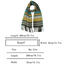 Load image into Gallery viewer, 2275-25  WAMSOFT  Women&#39;s scarves,100% Chunky Wool scarf,shawls,Cold weather Scarf Wholesale,6pcs-pack ,Half-dozen
