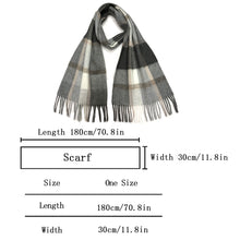 Load image into Gallery viewer, 4496-09  WAMSOFT  Women&#39;s scarves,100% Chunky Wool scarf,shawls,Cold weather Scarf Wholesale,6pcs-pack ,Half-dozen
