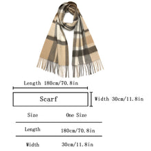 Load image into Gallery viewer, 4496-10  WAMSOFT  Women&#39;s scarves,100% Chunky Wool scarf,shawls,Cold weather Scarf Wholesale,6pcs-pack ,Half-dozen
