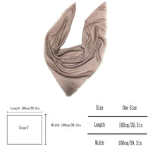 Load image into Gallery viewer, 4572-07 WAMSOFT Women&#39;s Scarves,Wholesale Deals: High-Quality Pure Wool Scarves at Discounted Rates, Wool Square Scarves, Half Dozen
