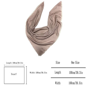 4572-07 WAMSOFT Women's Scarves,Wholesale Deals: High-Quality Pure Wool Scarves at Discounted Rates, Wool Square Scarves, Half Dozen