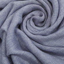 Load image into Gallery viewer, 920901 WAMSOFT Stylish Cotton-Linen Feel Lightweight Polyester Scarf Quiet Harbor blue
