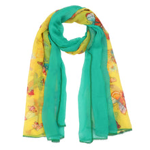 Load image into Gallery viewer, 4460-07 WAMSOFT Women&#39;s Chiffon Scarf - Lightweight, Comfortable, and Versatile | Fashion Floral Print Scarf Wraps in Rich Colors
