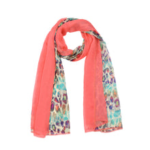 Load image into Gallery viewer, 4460-06 WAMSOFT Women&#39;s Chiffon Scarf - Lightweight, Comfortable, and Versatile | Fashion Floral Print Scarf Wraps in Rich Colors
