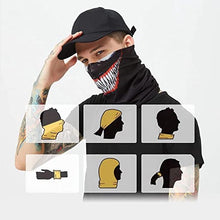 Load image into Gallery viewer, WAMSOFT headkerchief,Dust Neck Gaiter,  Headband Balaclava Bandana Headwear, Face Mask Buff for Sport 4 Pack
