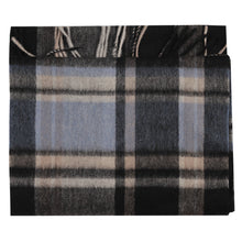 Load image into Gallery viewer, 1017305   WAMSOFT 100% Pure Wool Scarf, Thick Long Plaid Scarf Winter Tartan Scarves for Men Women
