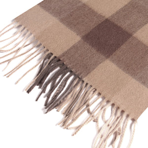 1017317   WAMSOFT 100% Pure Wool Scarf, Thick Long Plaid Scarf Winter Tartan Scarves for Men Women