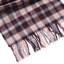 Load image into Gallery viewer, 1161701   WAMSOFT 100% Pure Wool Scarf, Thick Long Plaid Scarf Winter Tartan Scarves for Men Women

