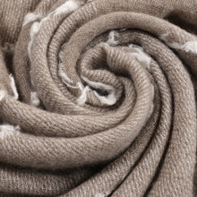 Load image into Gallery viewer, 1167801 WAMSOFT Luxury cashmere scarf,  women‘s Premium cashmere Scarves,light brown
