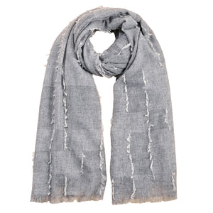 1167802 WAMSOFT Luxury cashmere scarf,  women‘s Premium cashmere Scarves,Light Grey