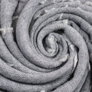 1167802 WAMSOFT Luxury cashmere scarf,  women‘s Premium cashmere Scarves,Light Grey
