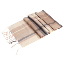 Load image into Gallery viewer, 1216110 100% Pure LambsWool Tartan Scarves and Wraps check
