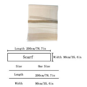 3053-12 WAMSOFT  Women's Scarves, 100% Merino Wool, Thin Soft Lightweight Wool Yarn Dyed Check Scarf, 6Pcs/Pack, Half Dozen,Wholesale Packing
