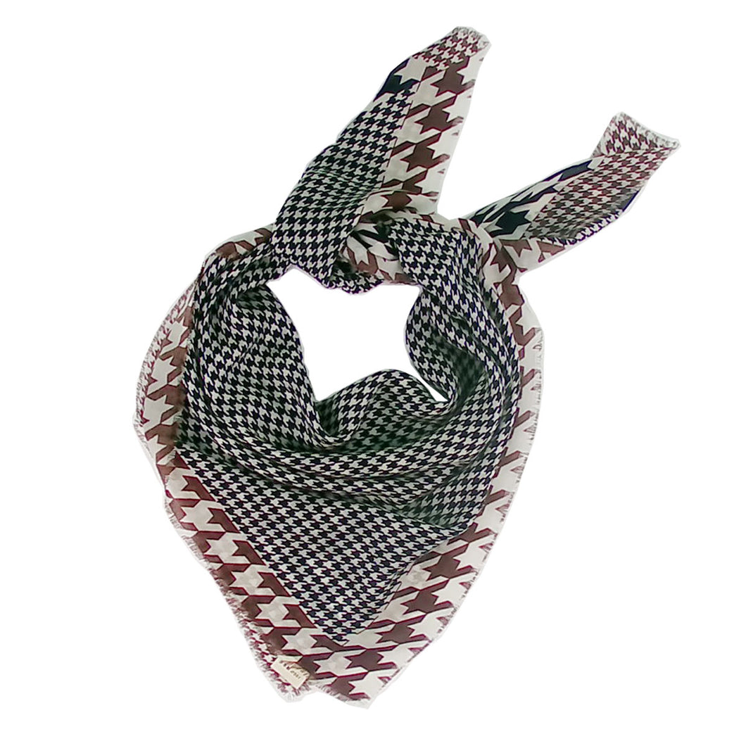 3640-24 WAMSOFT  Women's Scarves,Wholesale Deals: High-Quality Pure Wool Scarves at Discounted Rates, Wool Square Scarves, Half Dozen